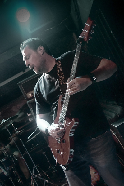 Panagiotis Karmponis, guitarist for Event Horizon