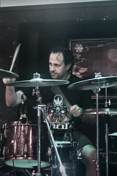 Spyros Kitsios, drummer for Event Horizon